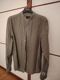 camicia misto lino