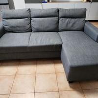 Divano 3 posti con chaiselongue seminuovo