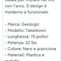 Arco ricurvo Takedown della marca Geologic