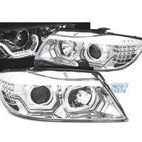 FARI BMW E90 E91 05-08 ANGEL EYES 3D CROMATI