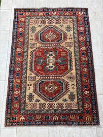 Tappeto persiano stile Heriz 182x122 annodato