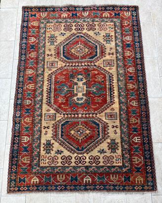 Tappeto persiano stile Heriz 182x122 annodato