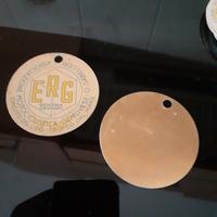 medagliette in alluminio 