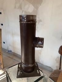 Camino coibentato 80/130 e raccordo 100/150