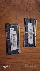RAM Hynix 4GB DDR3 SODIMM 1333MHz – Coppia da 8GB