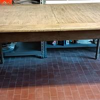 tavolo legno massello rovere decapato 