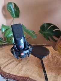 sE Electronics X1 s con supporto e pop filter