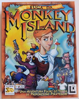 Fuga da Monkey Island gioco per PC prima edizione 