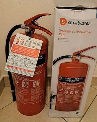Estintore e rilevatori gas e monossido 