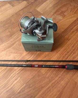 combo daiwa spinning