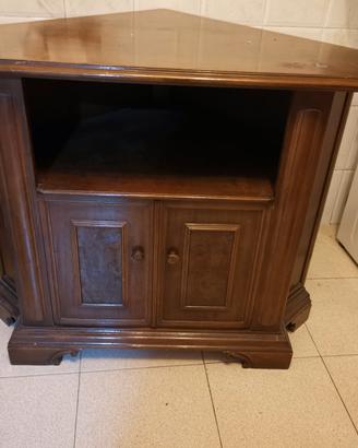 mobile angolare di legno