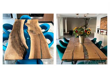 Tavole di legno noce .