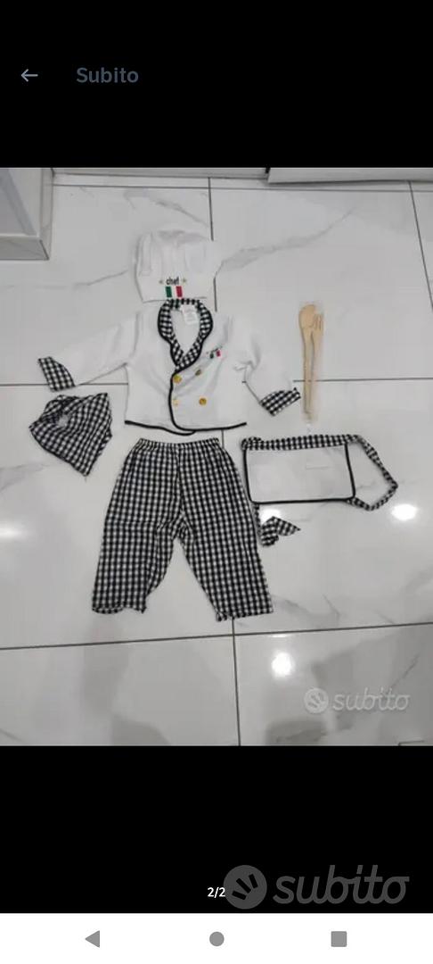 Vestito carnevale chef - Tutto per i bambini In vendita a Napoli