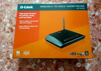 D-link dsl 2640b Wireless modem router