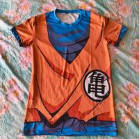 Maglia t-shirt con stampa Divisa Goku