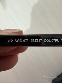 Occhiali Converse Rosso Nero