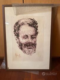 Coppia di disegni originali Gianni Cerutti 1963