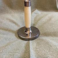 Batticarne in acciaio inox e manico in plastica