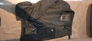 Giacca moto estiva nera taglia L