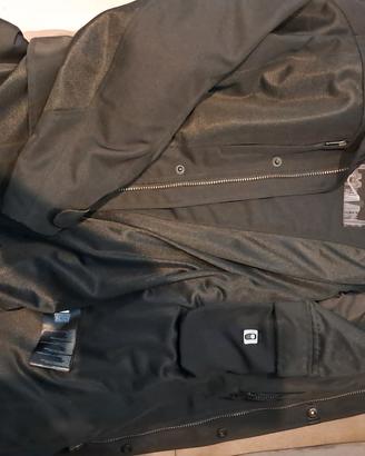 Giacca moto estiva nera taglia L
