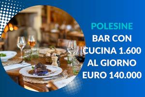 AziendaSi bar bistrò con cucina, 1.600 al giorno