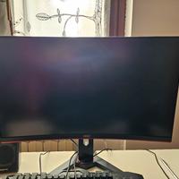 monitor 24" aoc c24g1 144hz come nuovo