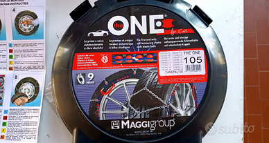 Catene neve NUOVE mai usate per misure in foto