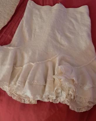 gonna di lana angoretta