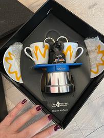 Caffettiera 2 tazze piu tazzine e piattini NUOVA