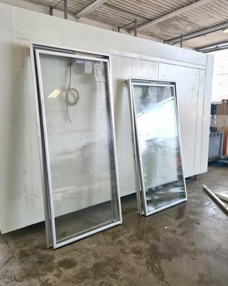 2 porte vetrate usate