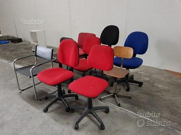 Sedie ufficio usate