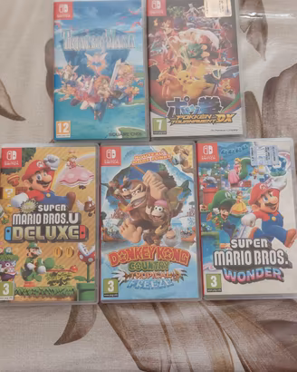 Lotto Giochi Nintendo switch  (Descrizione)