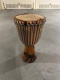 Bongo fatto a mano in pregiato legno