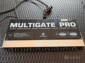 Multigate pro noise gate behringer