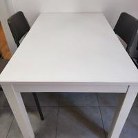 Tavolo allungabile (130 + 60) * 72 Ikea bianco