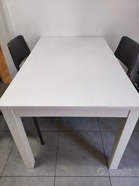 Tavolo allungabile (130 + 60) * 72 Ikea bianco