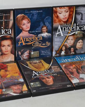 Angelica Serie Completa 6 DVD Michèle Mercier