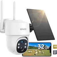 GNCC 3G/4G LTE Telecamera con SIM e 32GB SD Scheda