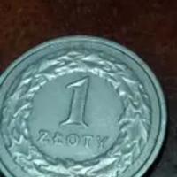 moneta Polacca 1 zloty 1994