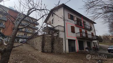 Trilocale con giardino, garage e mansarda