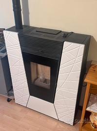 Stufa a pellet CLAM SUEZ+ pari al nuovo