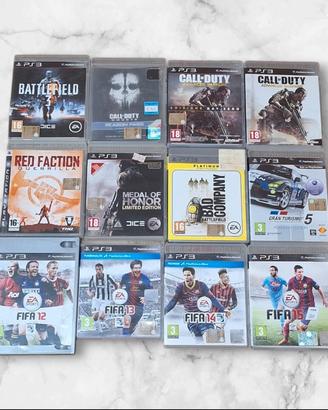 Lotto 12 Giochi PS3 