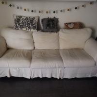 DIVANI EKTORP IKEA (3 + 2 posti) con POGGIAPIEDI