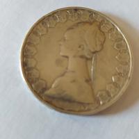 moneta 500 lire Argento