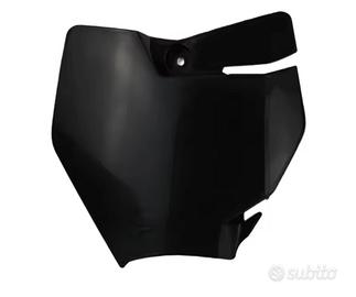 Mascherina simile ktm nera