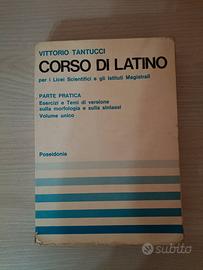Libro di latino - Parte Pratica - Tantucci - 1967.