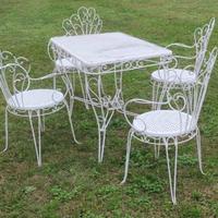 Set da giardino in ferro vintage