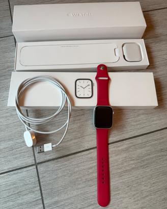 Apple Watch, Series 7, 45 mm Starlight Alu Star Sp