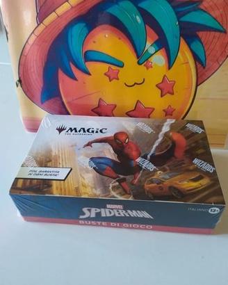 Box spiderman marvel's Magic sealed lingua italian