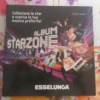 Album Starzone Esselunga carte cantanti Sony Music